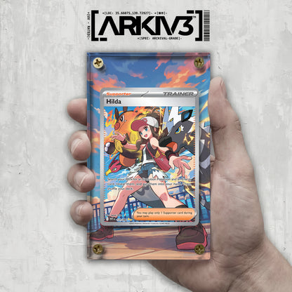 [UNIT: 171/86] // Hilda Extended Art Display Case - Raw