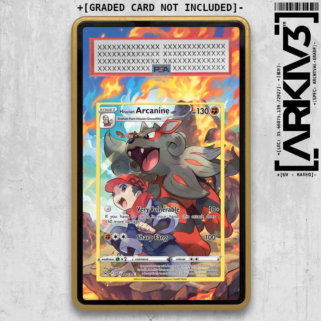 ARKIV3 PSA graded front - Gold
