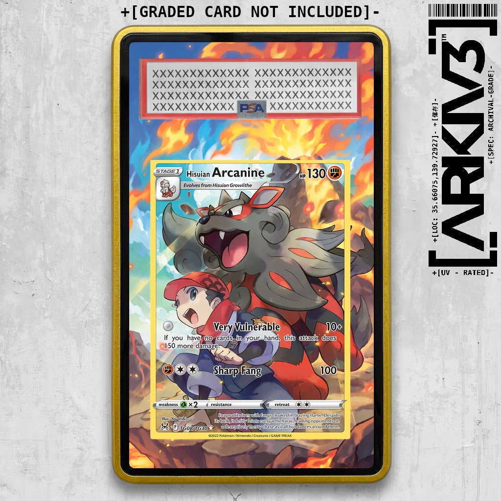 ARKIV3 PSA graded front - Yellow