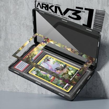 ARKIV3 PSA graded exploded mockup