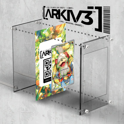[UNIT: 181/167] // Hisuian Growlithe Extended Art Display Case - Raw