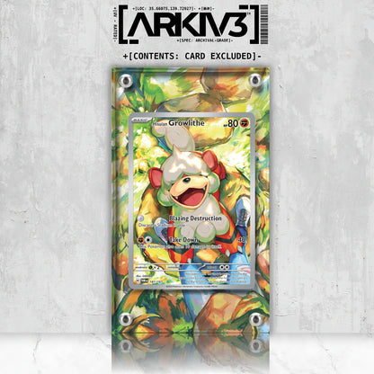 [UNIT: 181/167] // Hisuian Growlithe Extended Art Display Case - Raw