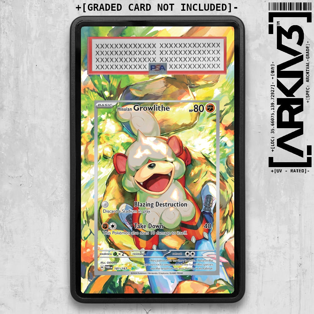 ARKIV3 PSA graded front - Black
