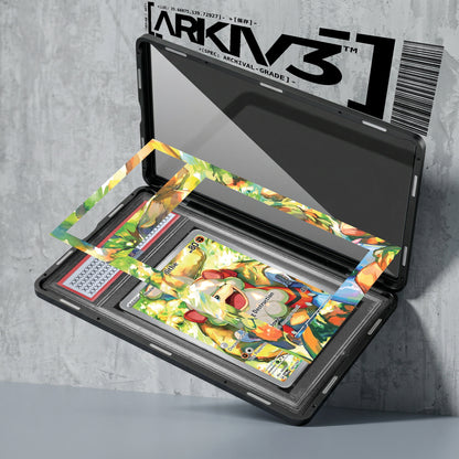ARKIV3 PSA graded exploded mockup