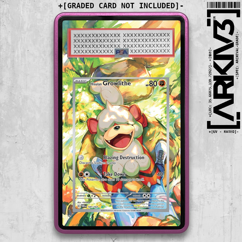 ARKIV3 PSA graded front - Purple