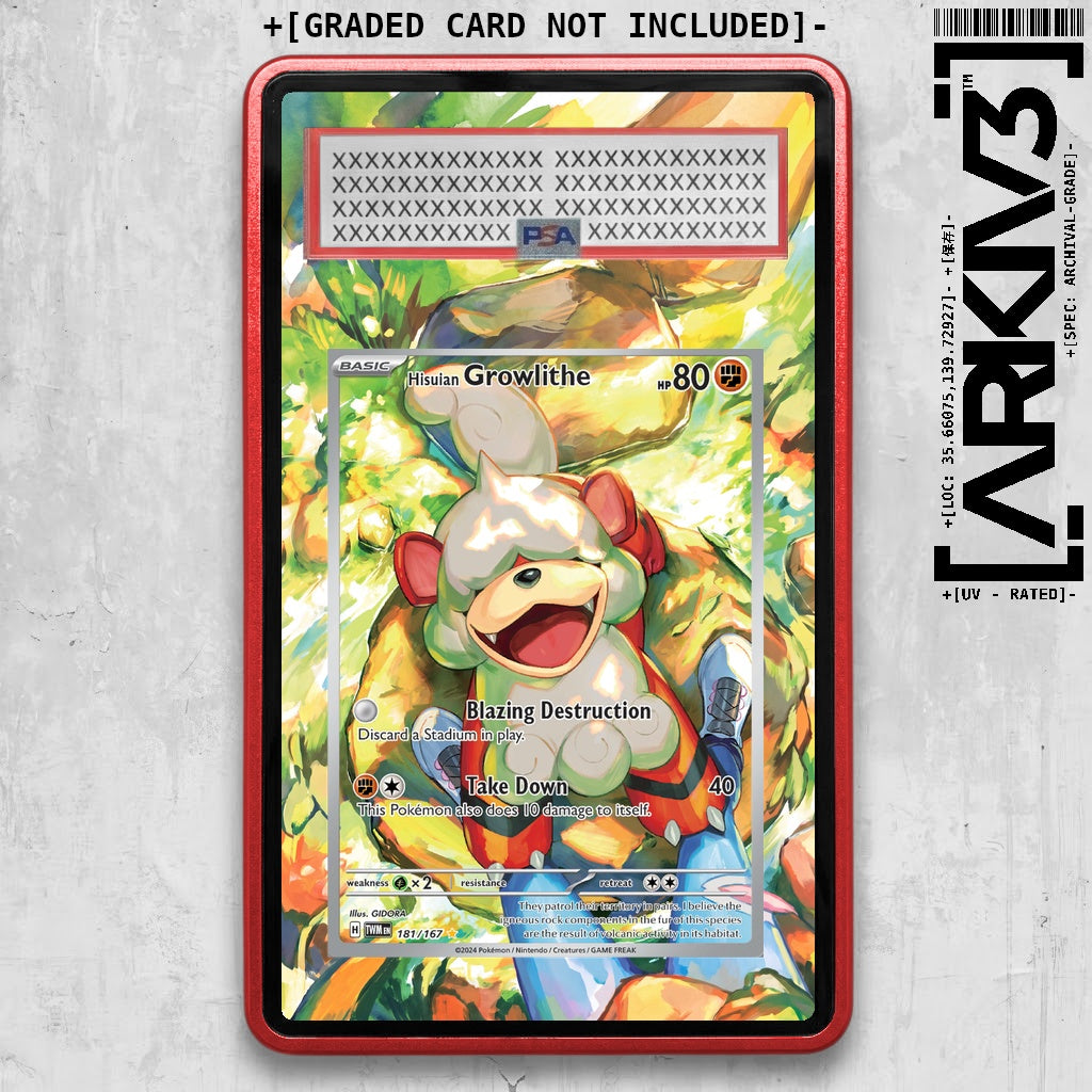 ARKIV3 PSA graded front - Red