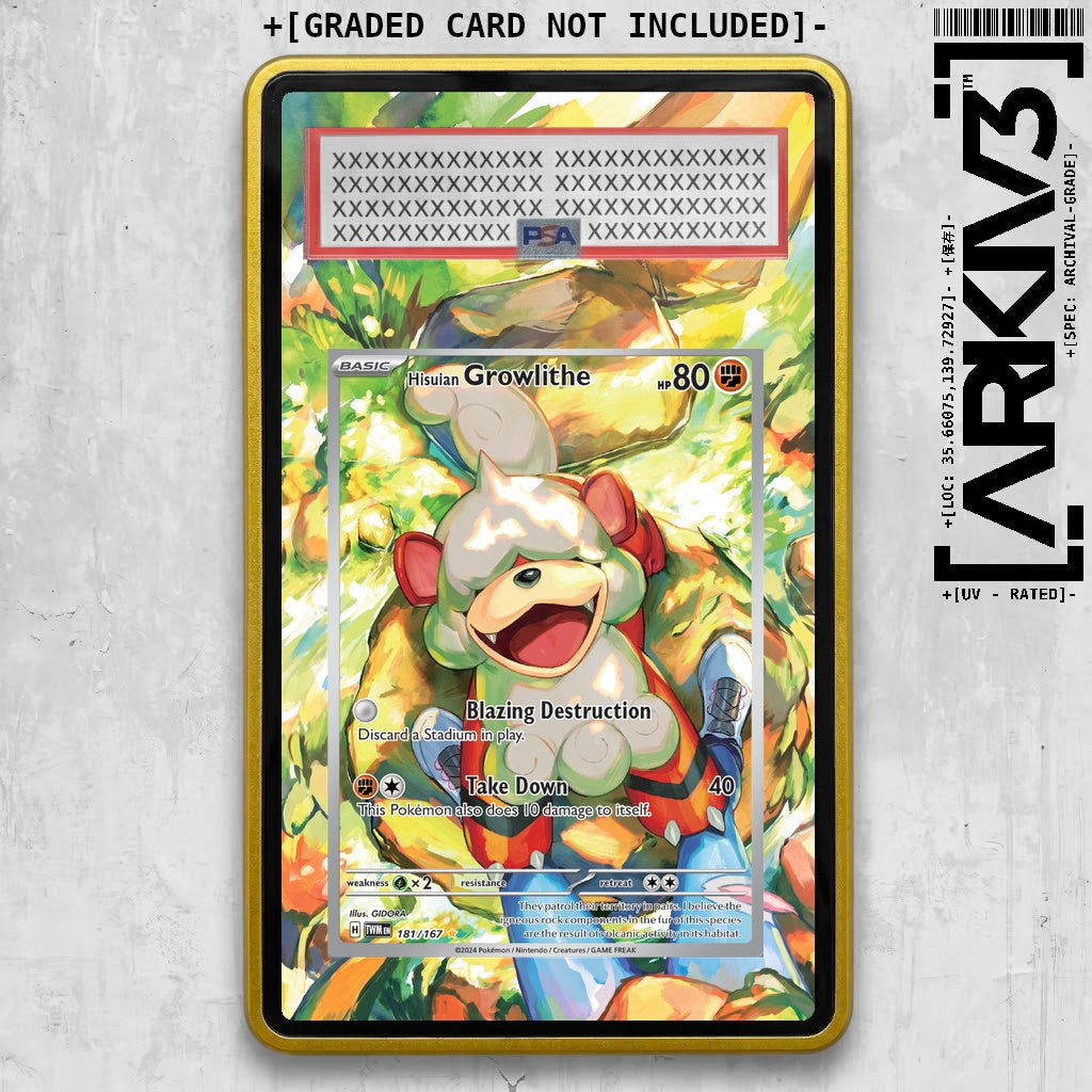 ARKIV3 PSA graded front - Yellow