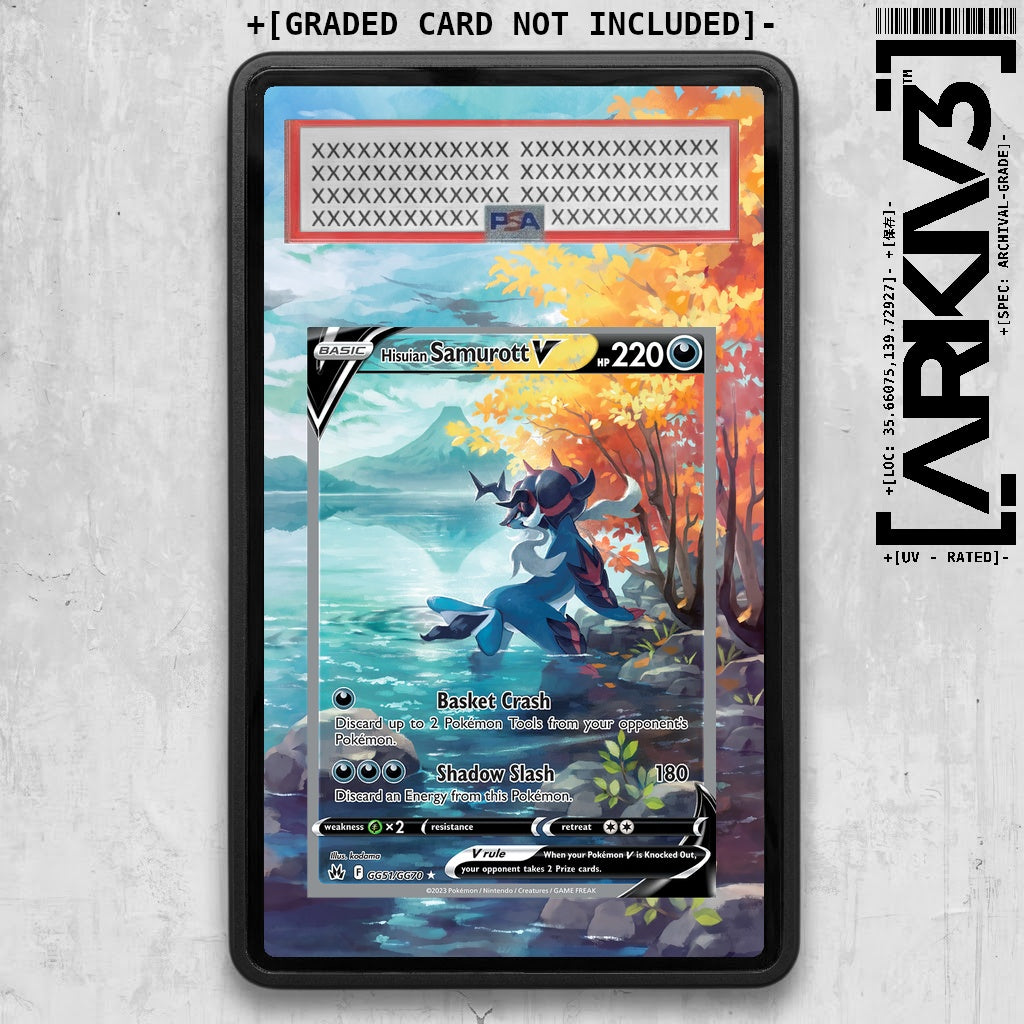 ARKIV3 PSA graded front - Black