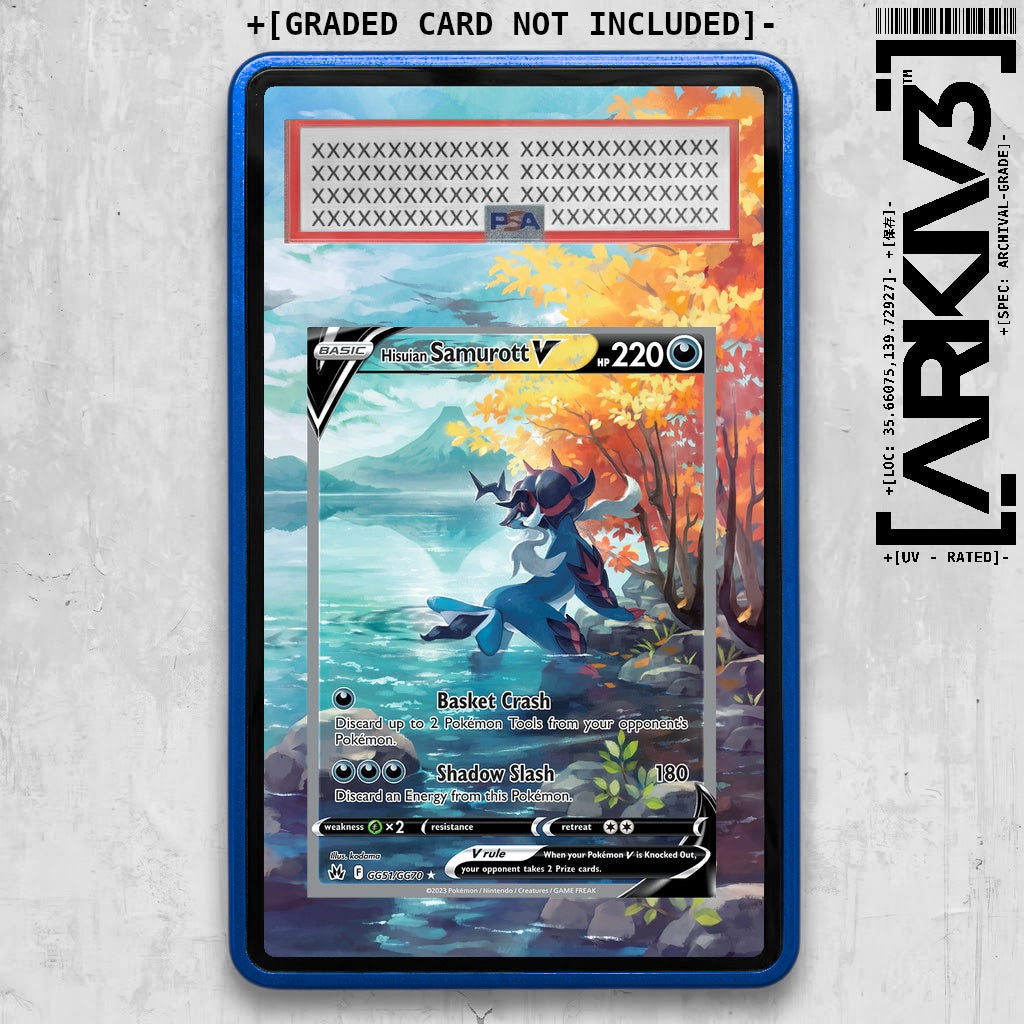 ARKIV3 PSA graded front - Blue