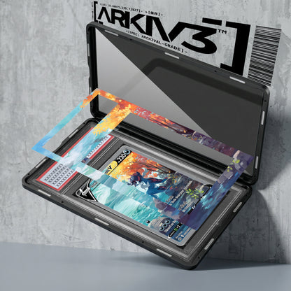 ARKIV3 PSA graded exploded mockup