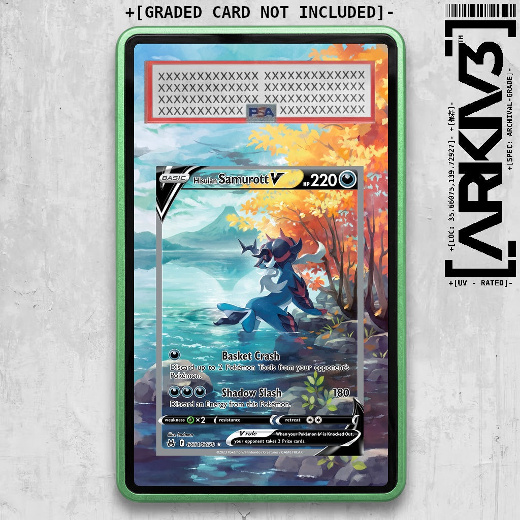ARKIV3 PSA graded front - Green