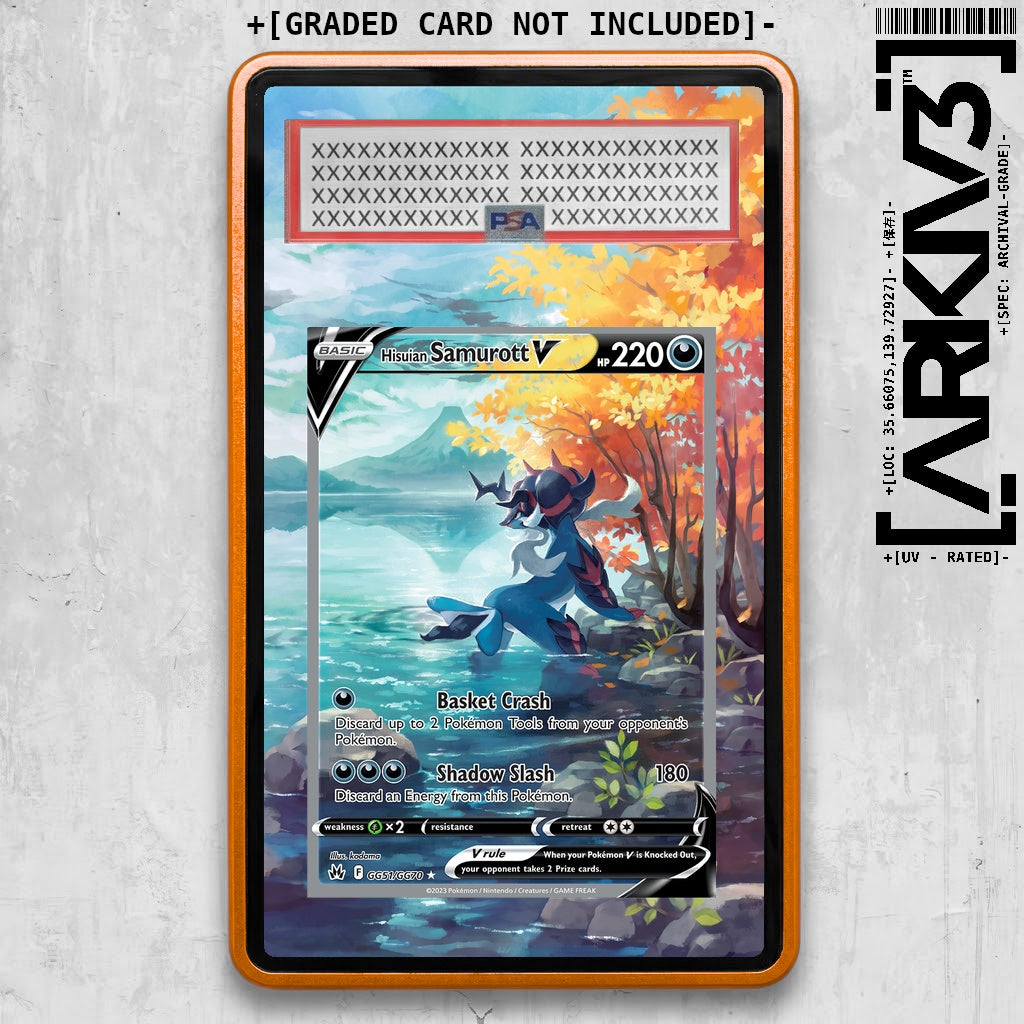 ARKIV3 PSA graded front - Orange