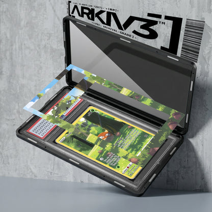 ARKIV3 PSA graded exploded mockup