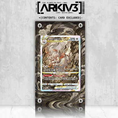[UNIT: GG56/70] // Hisuian Zoroark VSTAR Extended Art Display Case - Raw