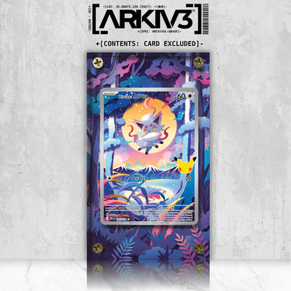 [UNIT: 145/128] // Hisuian Zorua Extended Art Display Case - Raw