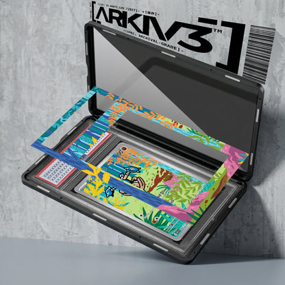 ARKIV3 PSA graded exploded mockup