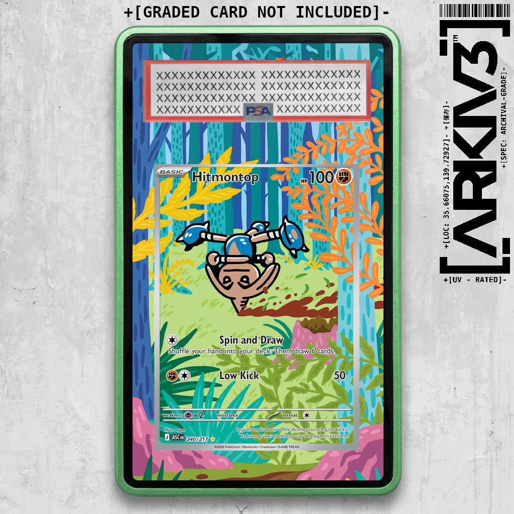 ARKIV3 PSA graded front - Green