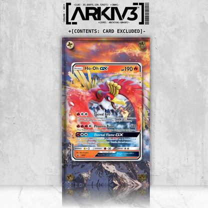 [UNIT: SM57/248] // Ho-Oh-GX Extended Art Display Case - Raw