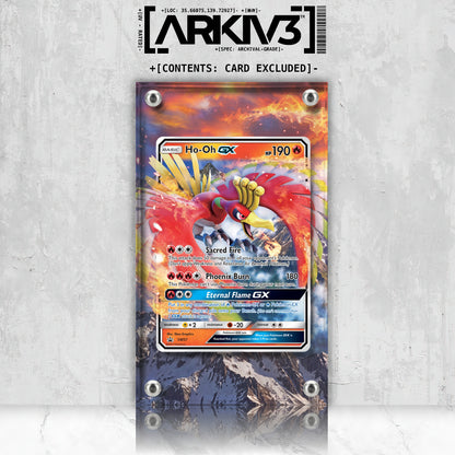 [UNIT: SM57/248] // Ho-Oh-GX Extended Art Display Case - Raw