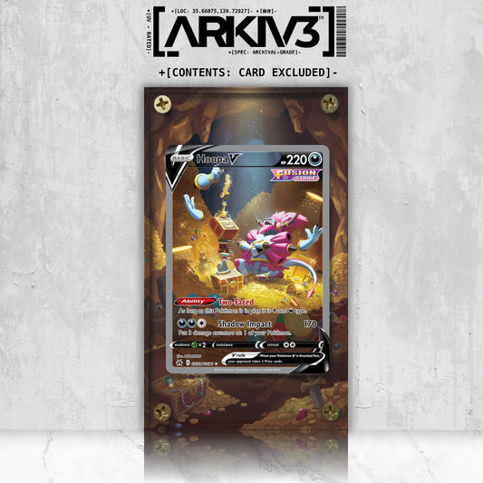 [UNIT: GG53/70] // Hoopa V Extended Art Display Case - Raw