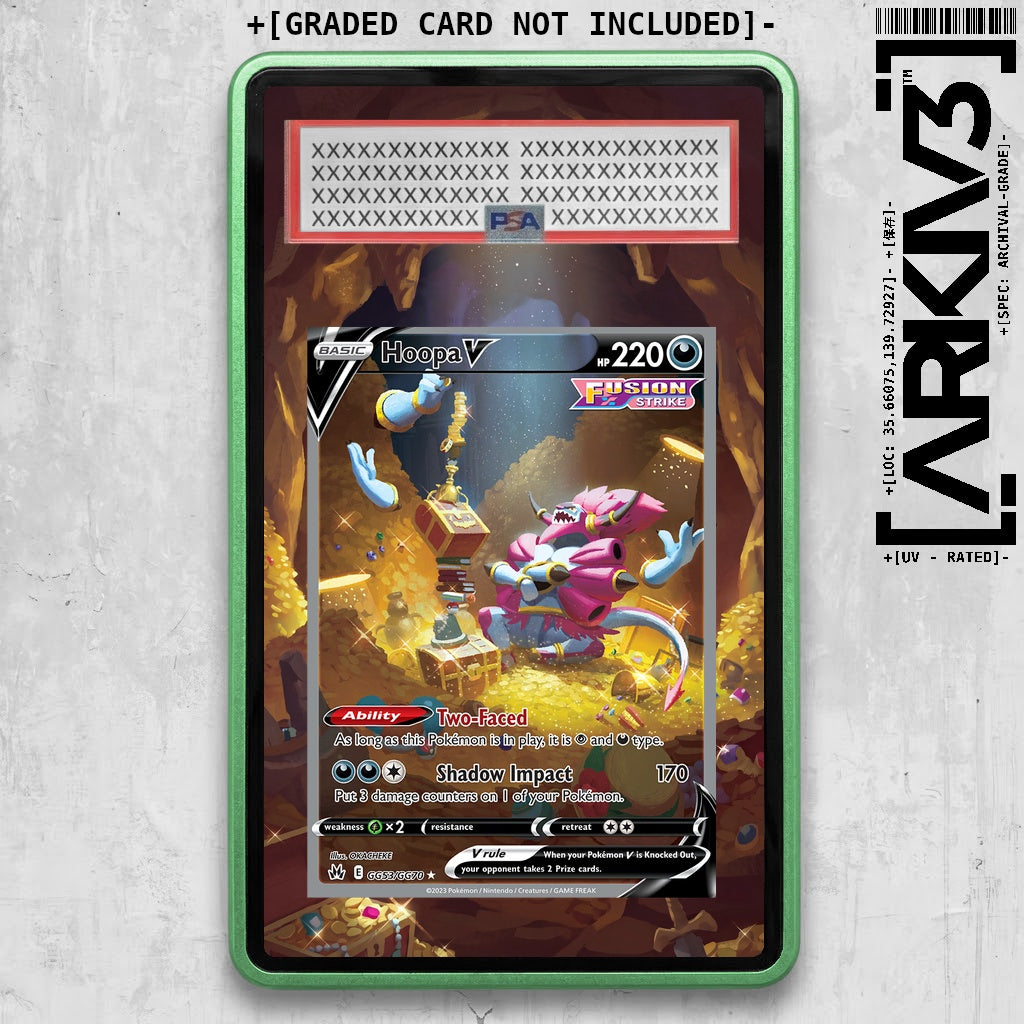 ARKIV3 PSA graded front - Green