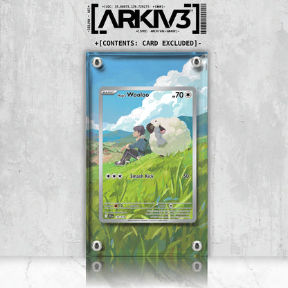 [UNIT: 170/159] // Hop's Wooloo Extended Art Display Case - Raw