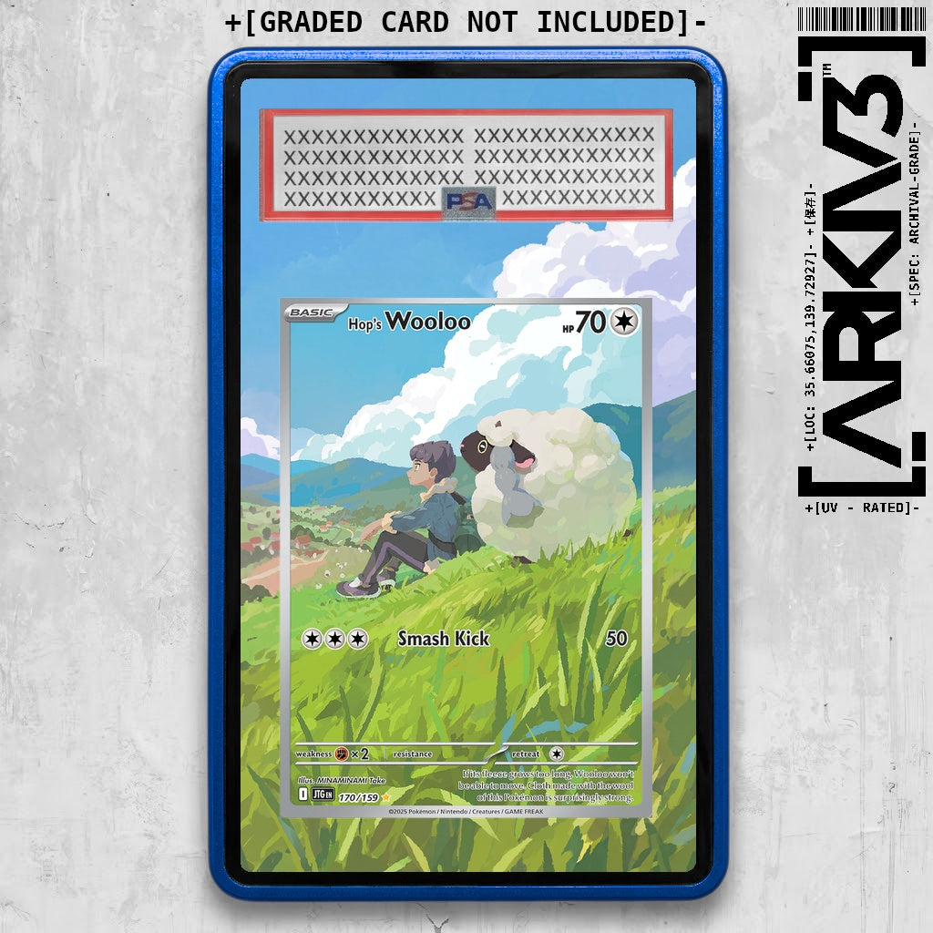 ARKIV3 PSA graded front - Blue