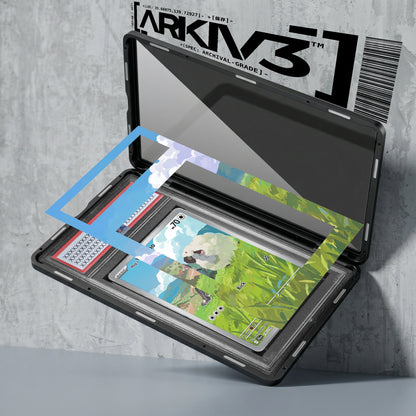 ARKIV3 PSA graded exploded mockup