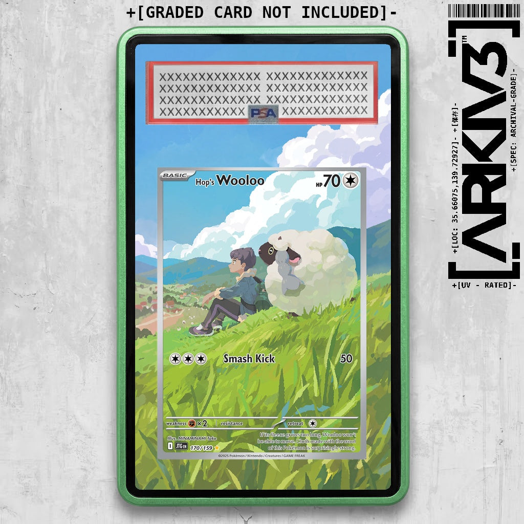 ARKIV3 PSA graded front - Green