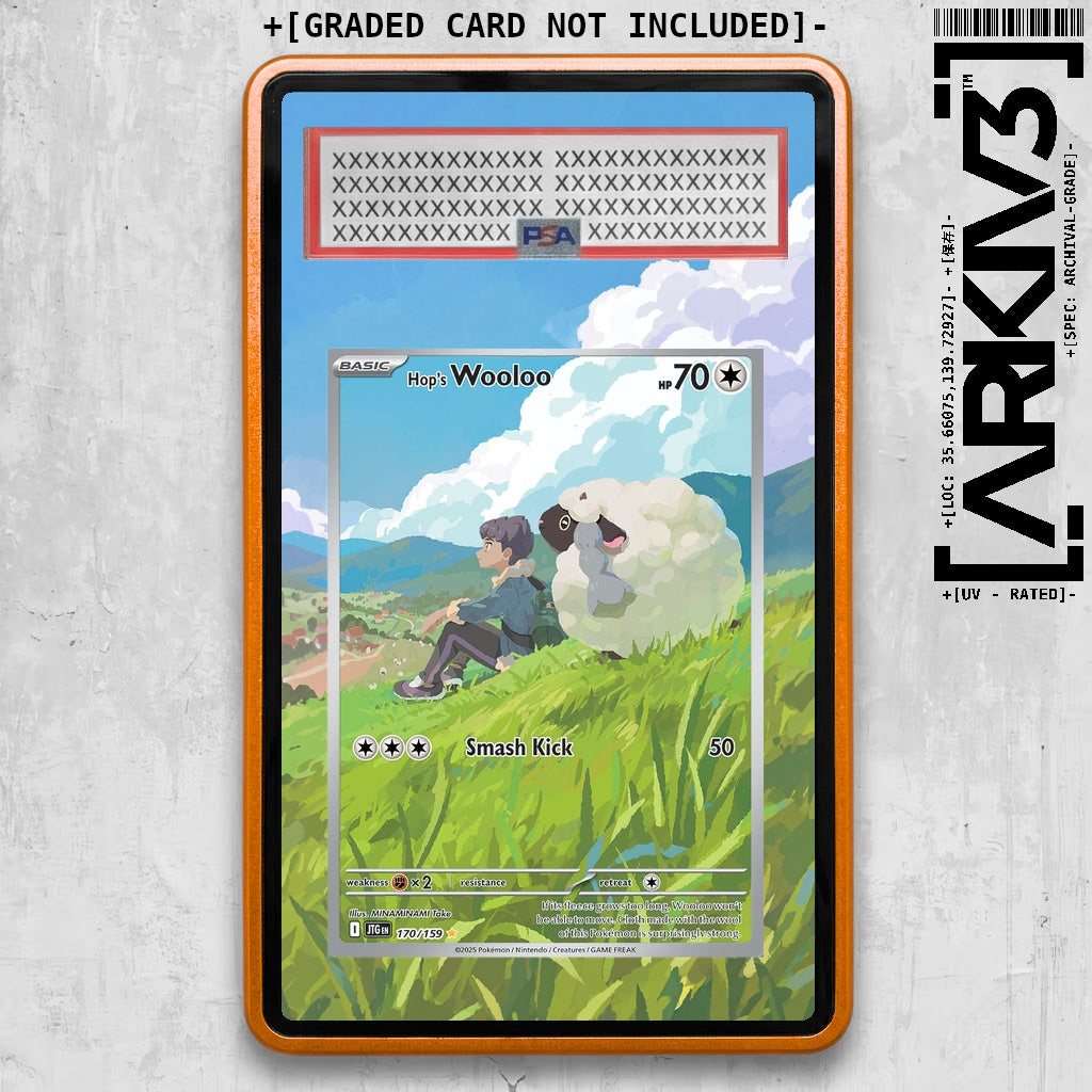 ARKIV3 PSA graded front - Orange