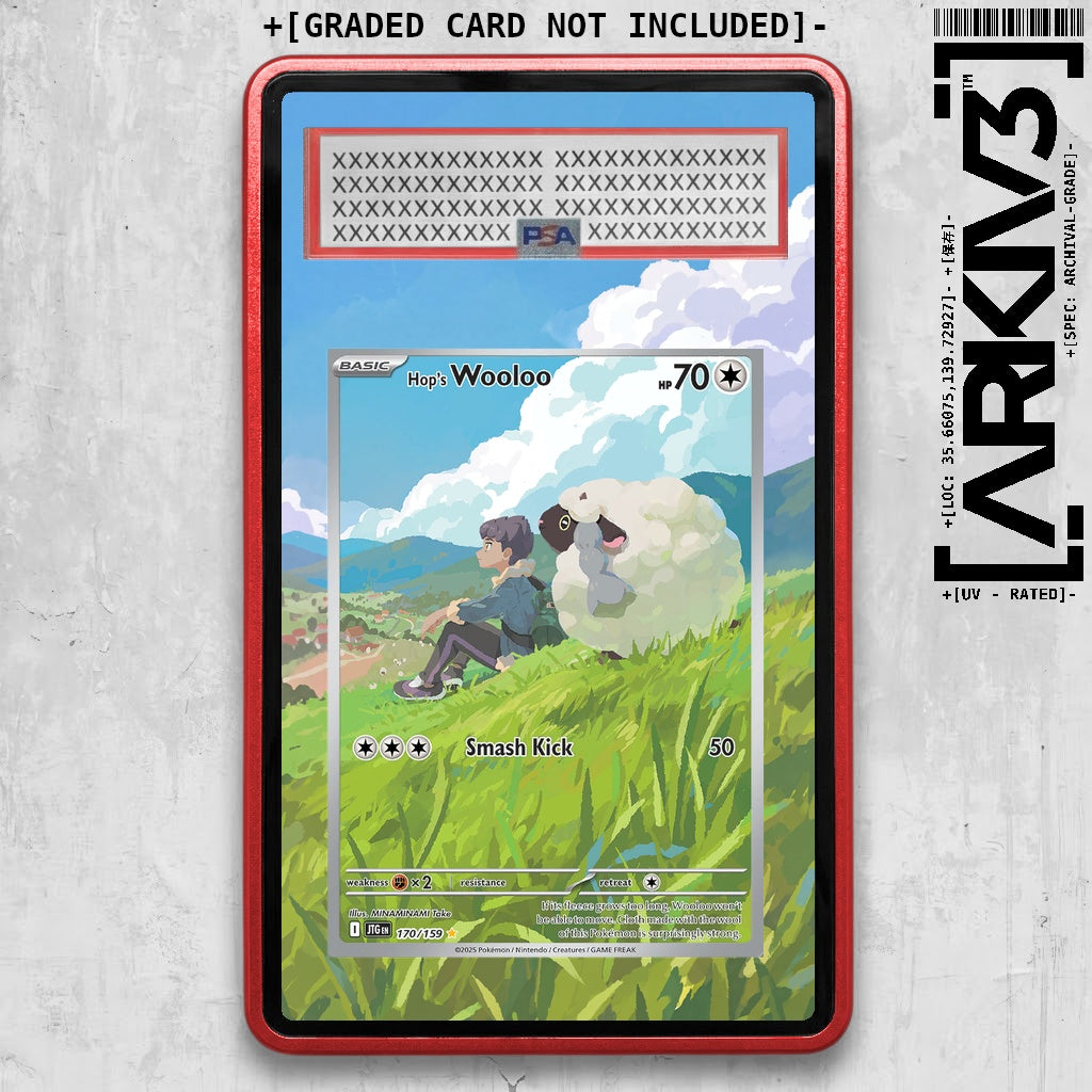 ARKIV3 PSA graded front - Red
