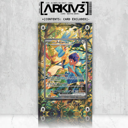 [UNIT: 186/159] // Hop's Zacian ex Extended Art Display Case - Raw