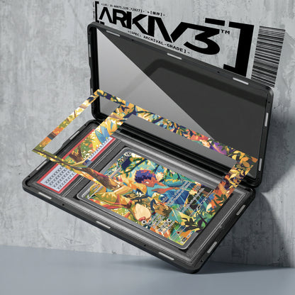 ARKIV3 PSA graded exploded mockup