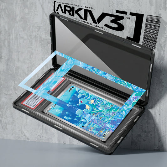 ARKIV3 PSA graded exploded mockup