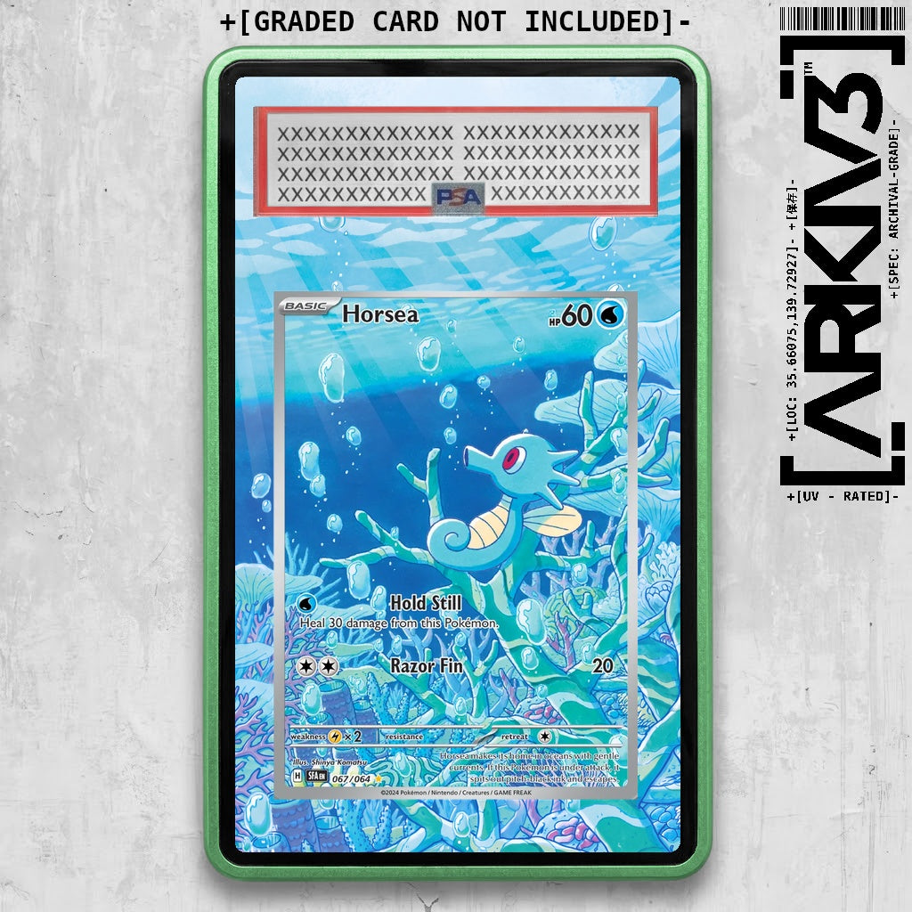 ARKIV3 PSA graded front - Green