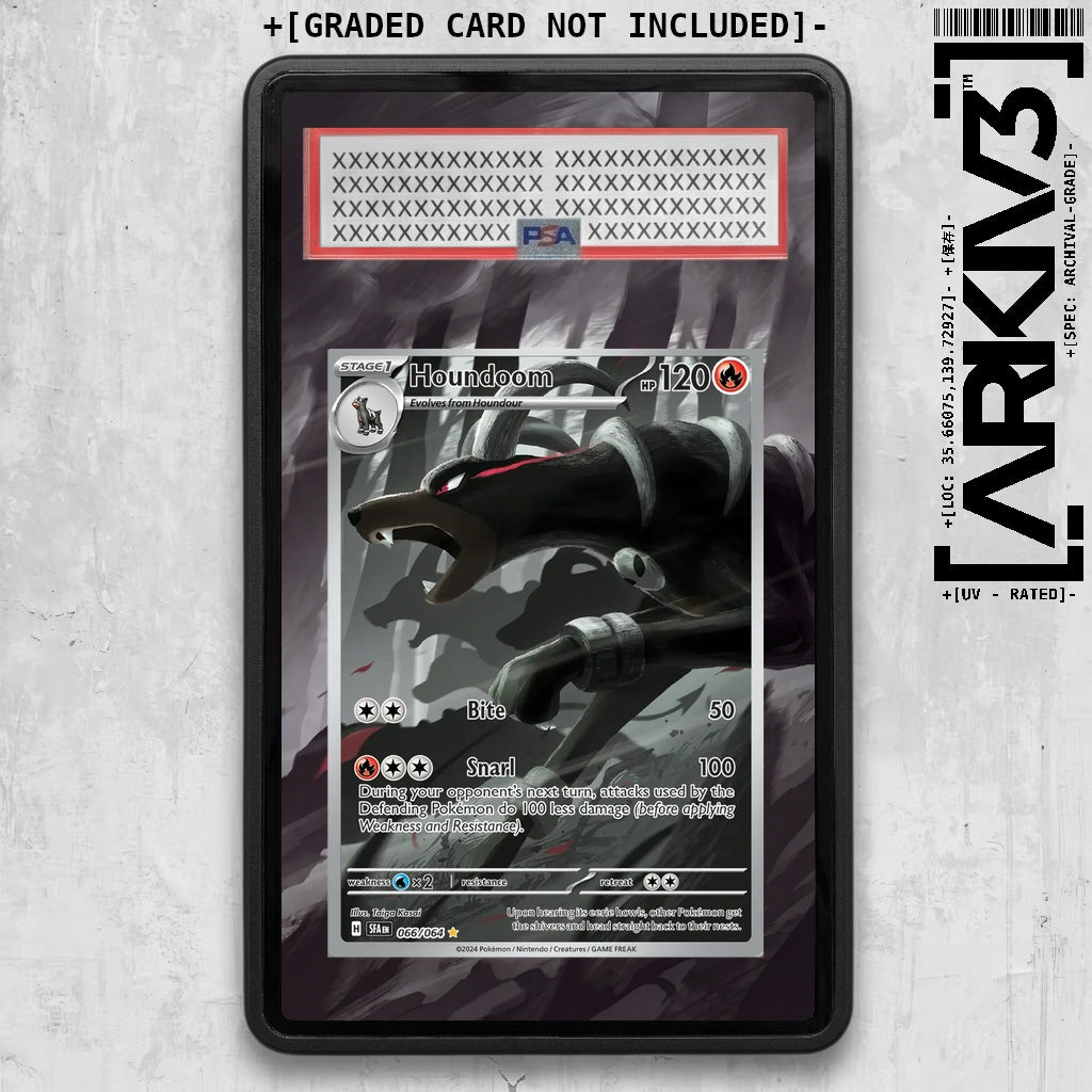 ARKIV3 PSA graded front - Black