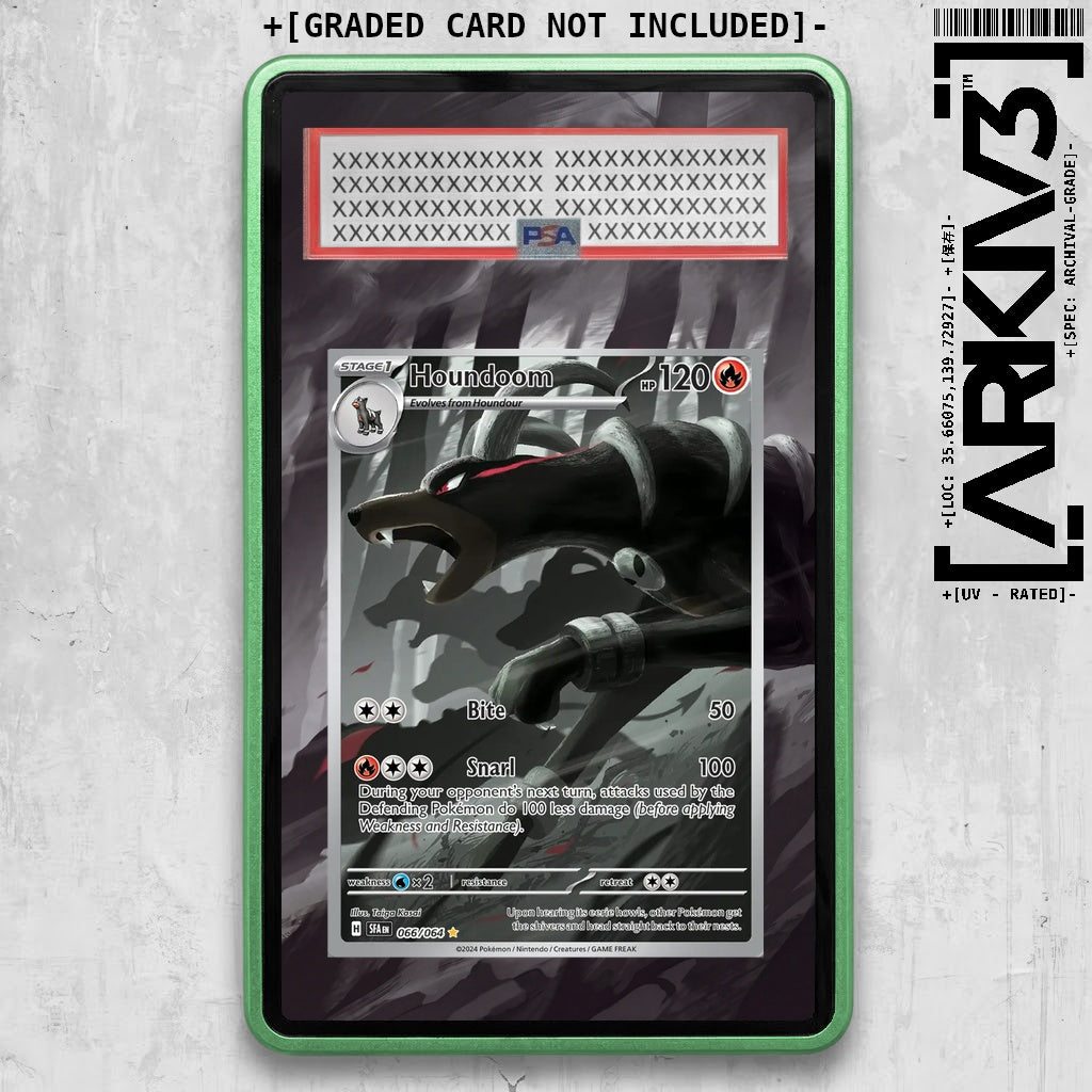 ARKIV3 PSA graded front - Green