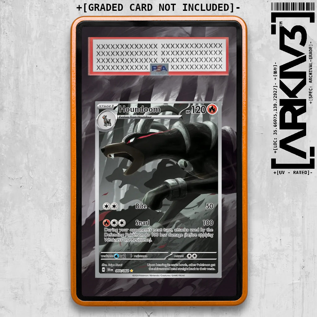 ARKIV3 PSA graded front - Orange