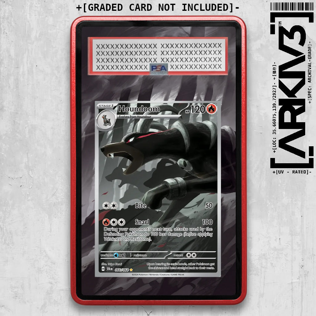 ARKIV3 PSA graded front - Red