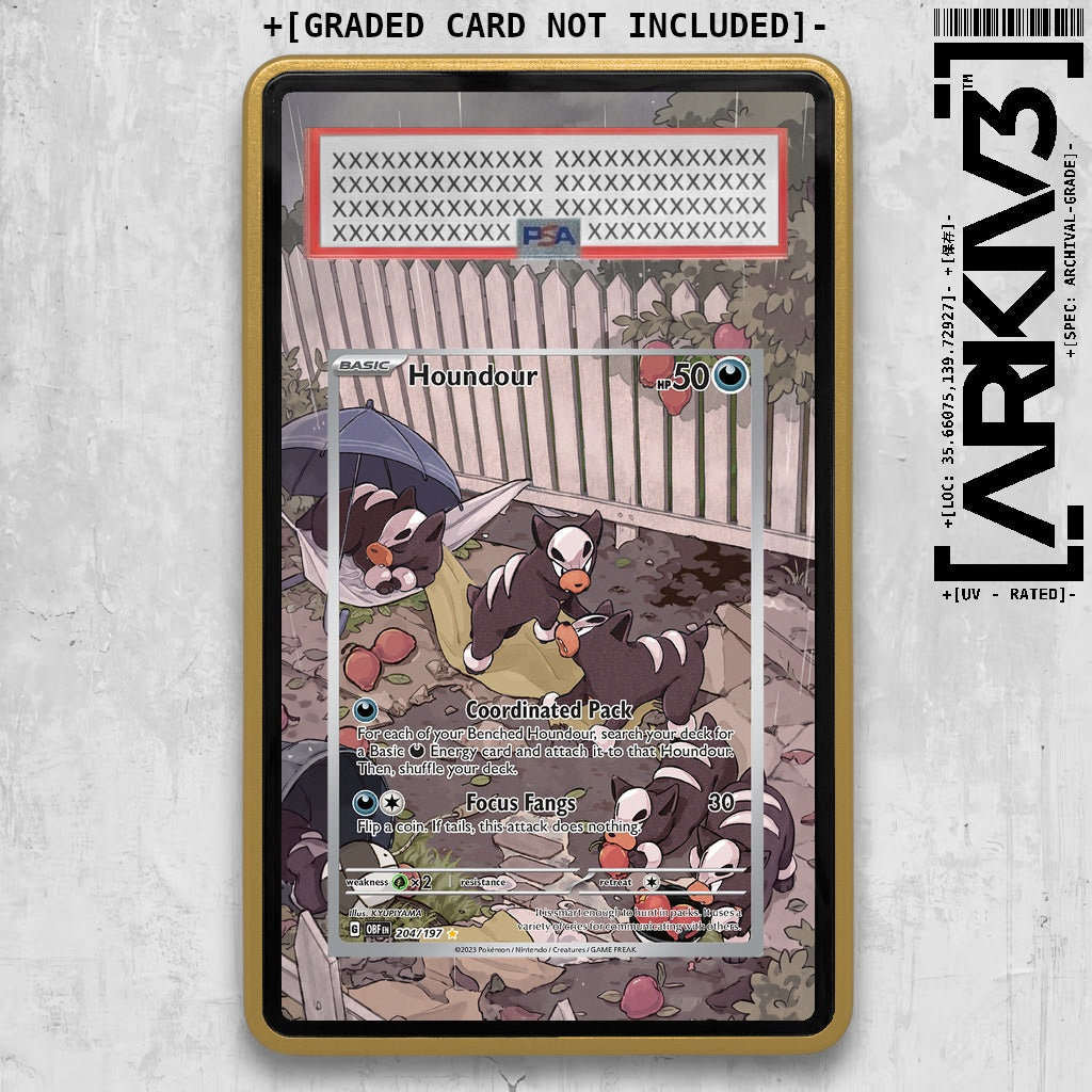 ARKIV3 PSA graded front - Gold