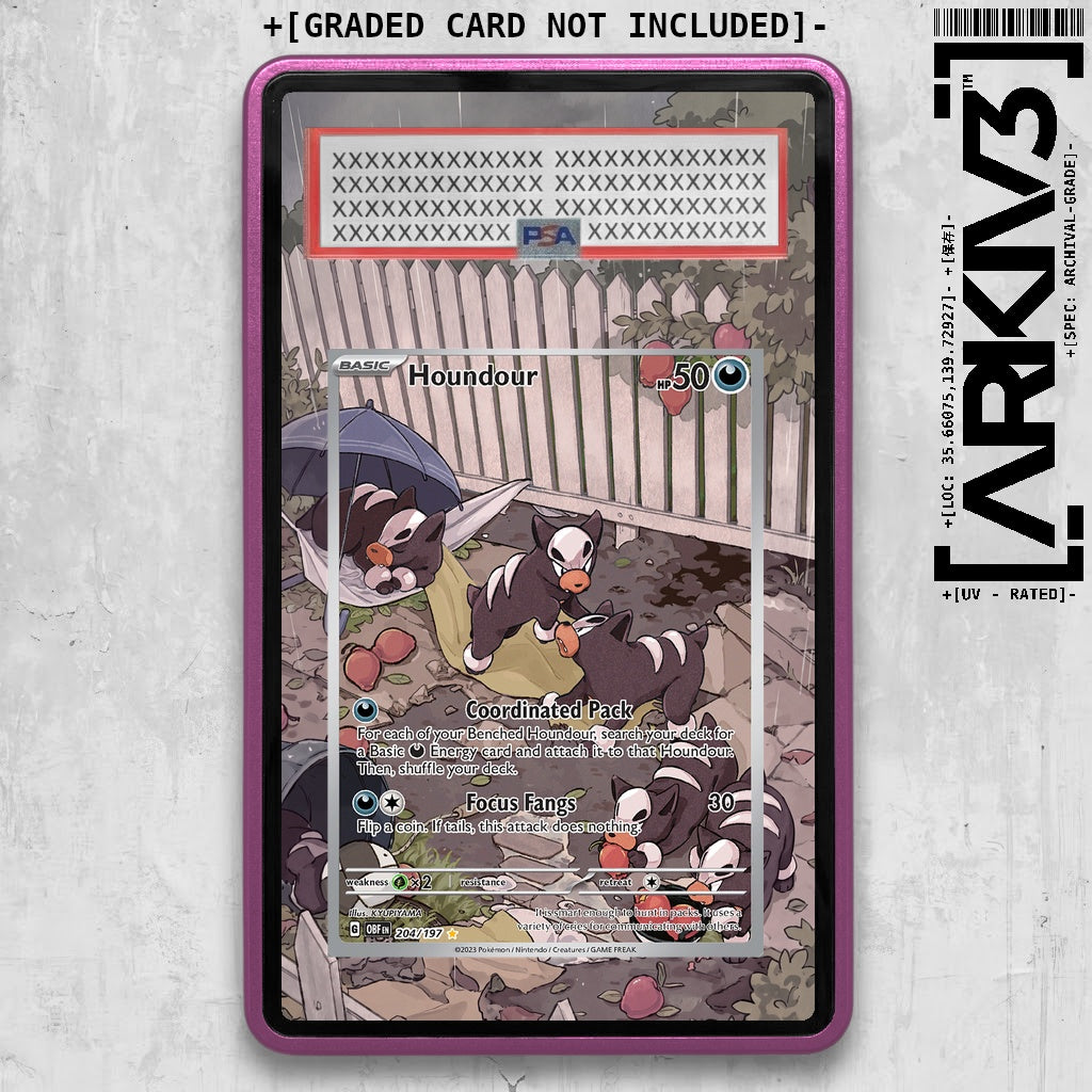 ARKIV3 PSA graded front - Purple