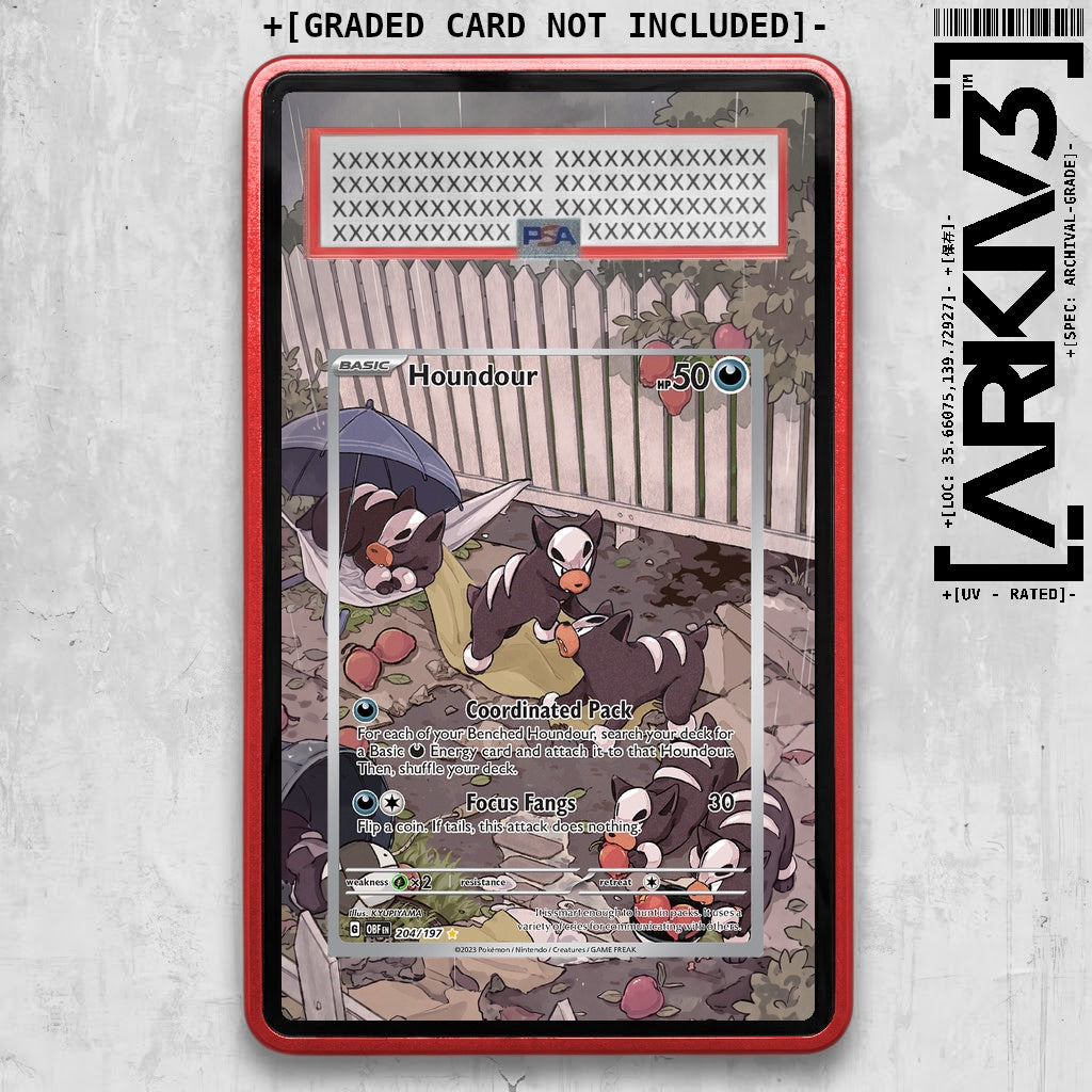 ARKIV3 PSA graded front - Red