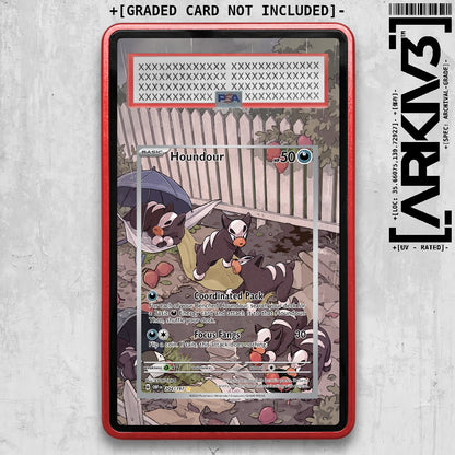 ARKIV3 PSA graded front - Red