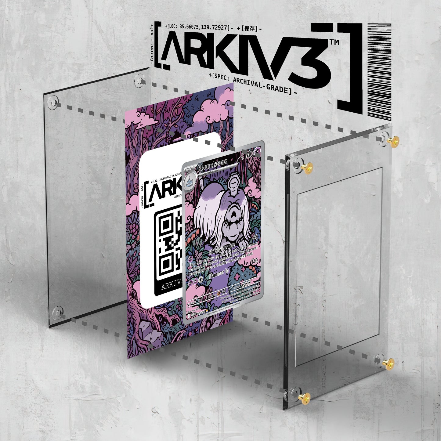 [UNIT: 145/132] // Houndstone Extended Art Display Case - Raw