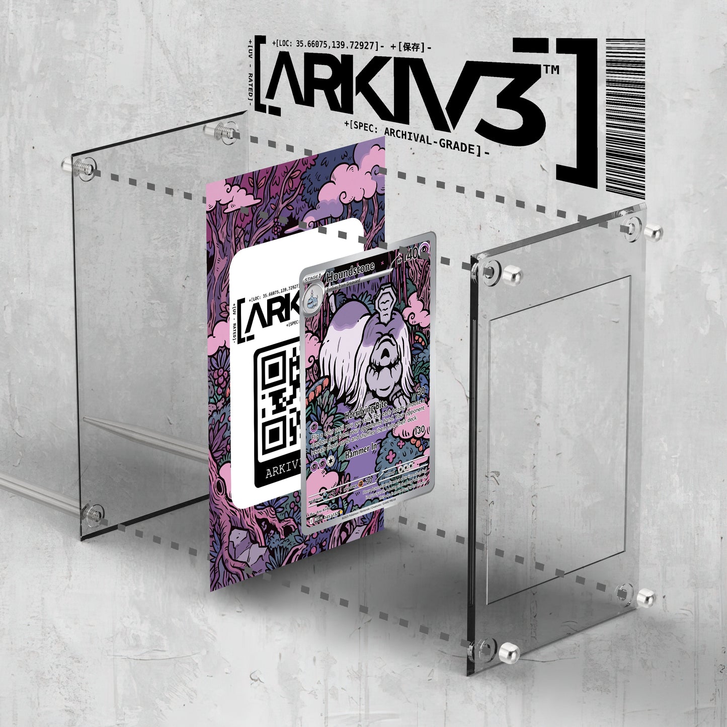 [UNIT: 145/132] // Houndstone Extended Art Display Case - Raw