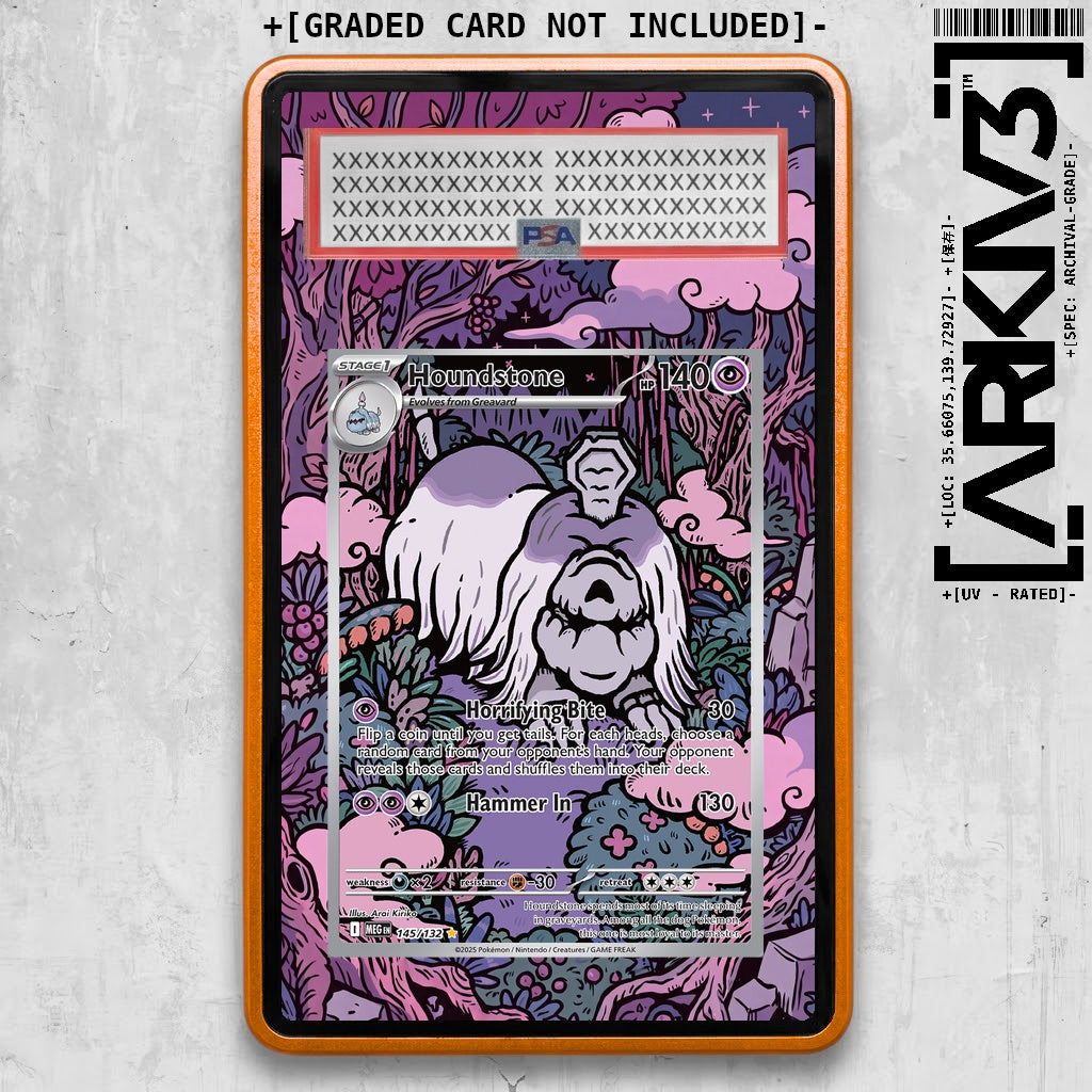 ARKIV3 PSA graded front - Orange