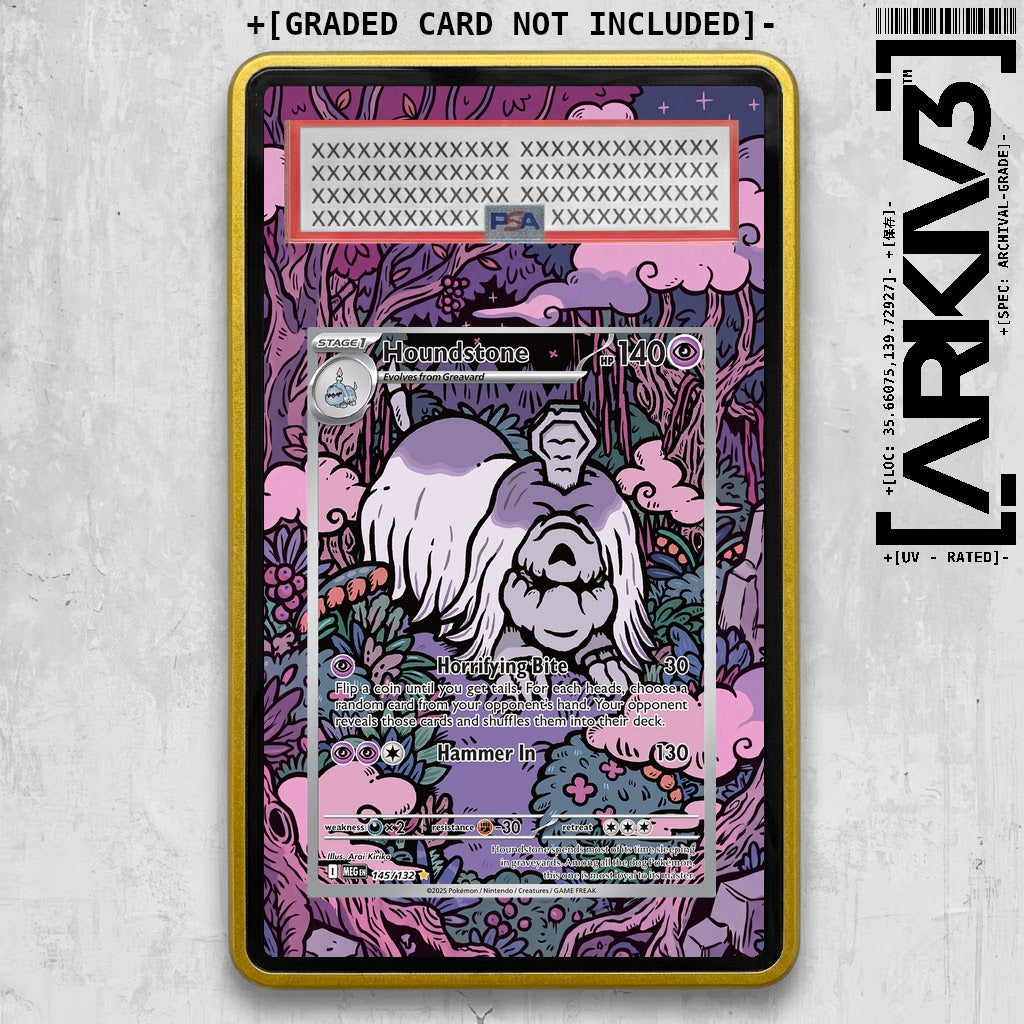 ARKIV3 PSA graded front - Yellow