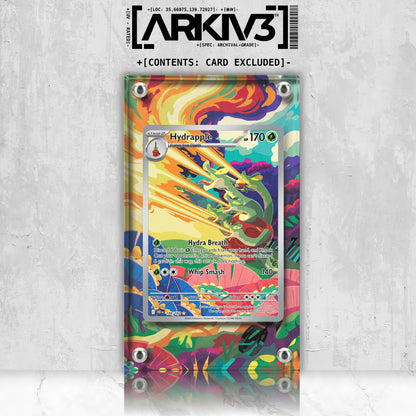[UNIT: 188/182] // Hydrapple Extended Art Display Case - Raw