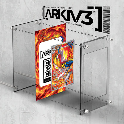 [UNIT: 173/167] // Infernape Extended Art Display Case - Raw