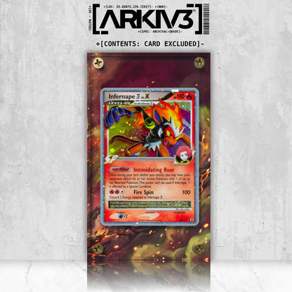 [UNIT: 108/111] // Infernape LV. X Extended Art Display Case - Raw